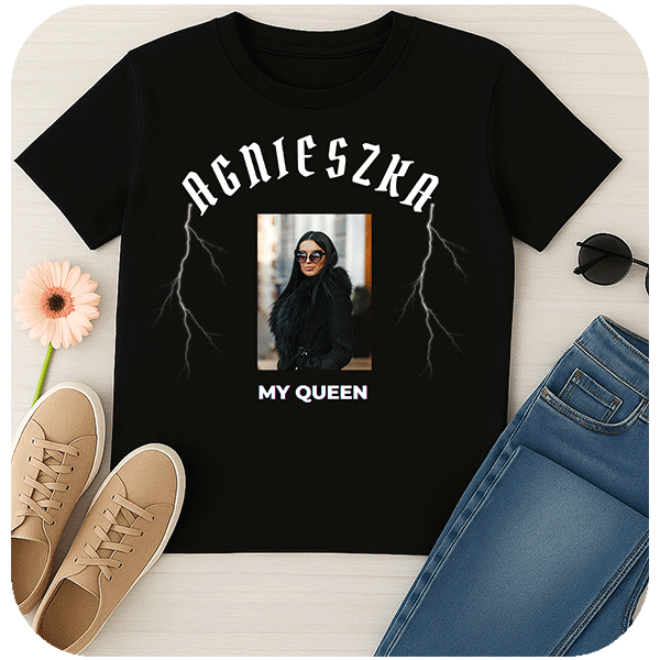 Koszulka Bootleg ze zdjęciem