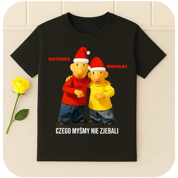 koszulka swiateczna sąsiedzi