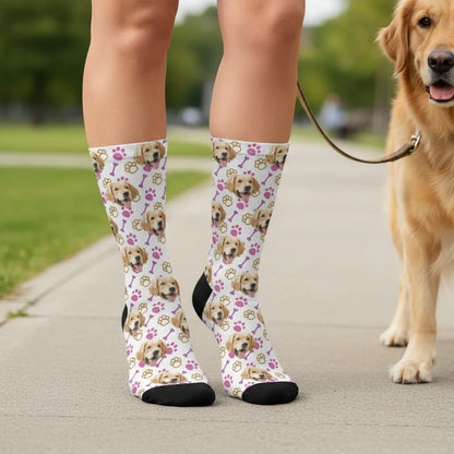 Śmieszne Skarpetki Personalizowane Kostki