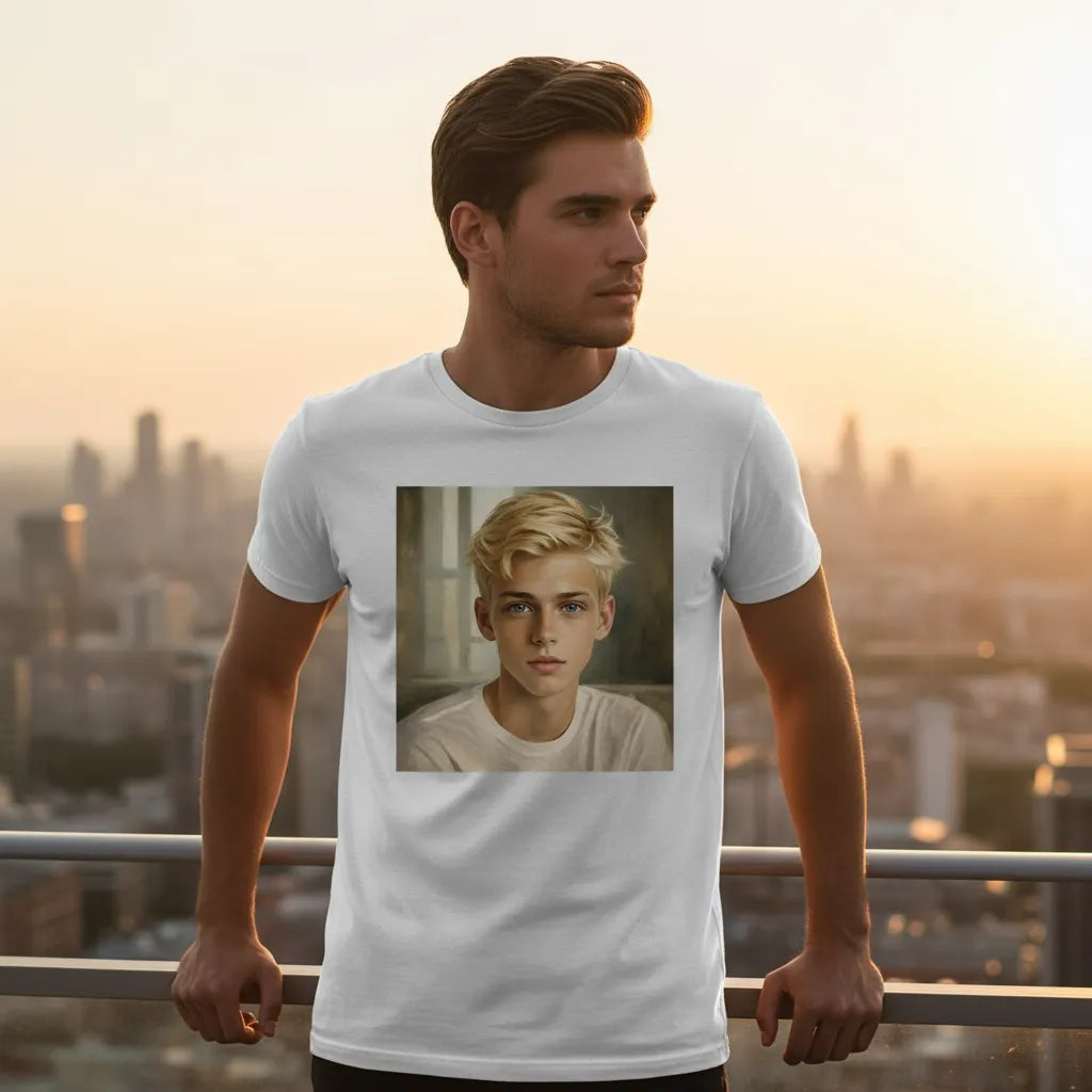 Koszulka obraz olejny ze zdjęcia - t shirt z nadrukiem