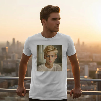 Koszulka obraz olejny ze zdjęcia - t shirt z nadrukiem