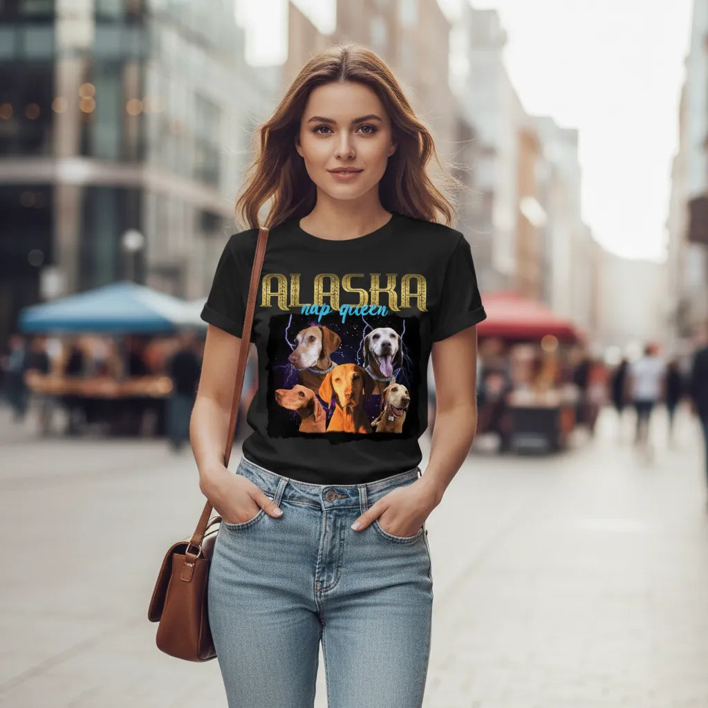 Koszulka Bootleg Personalizowana ze Zdjęciem