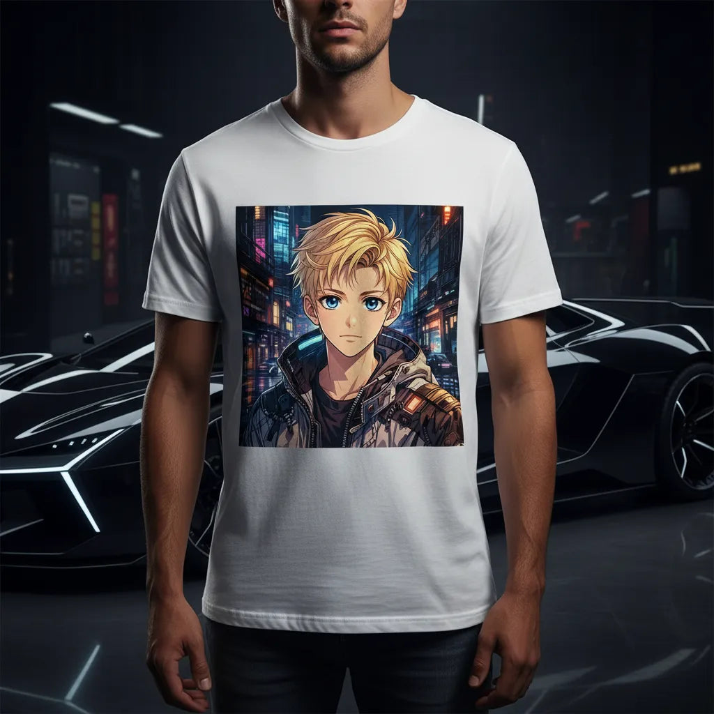 Koszulka Cyberpunk  - Koszulki z nadrukiem AI