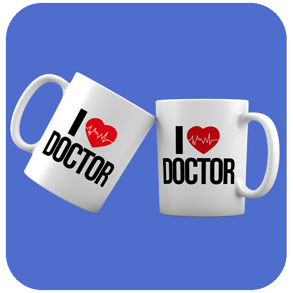 Kubek I Love Doctor