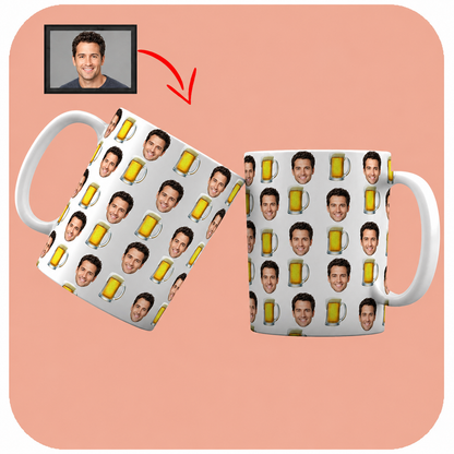 Kubek ze Zdjęciem Piwo Personalizowany Prezent