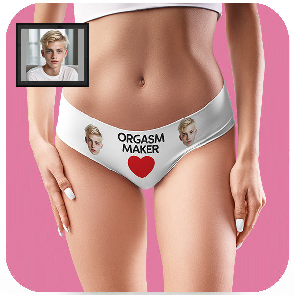 Majtki ze zdjęciem Twórca Orgazmu