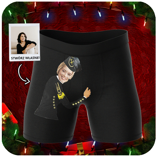 Bokserki z Twarzą Barbórka