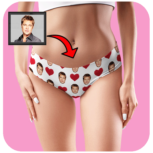 Majtki z Twarzą Serca