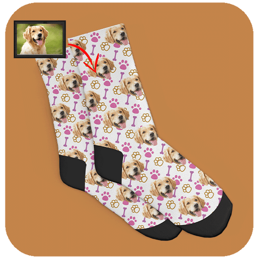 Śmieszne Skarpetki Personalizowane Kostki