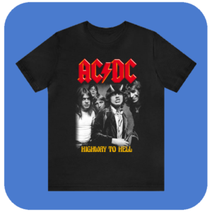 Koszulka bootleg AC/DC Highway to Hell