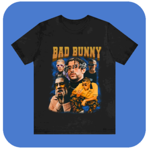 Koszulka bootleg Bad Bunny Reggaeton Revolution