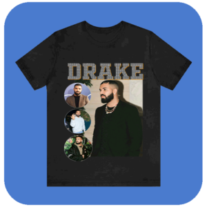 Koszulka bootleg Drake Hip-Hop Royalty