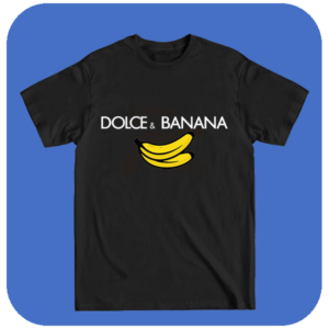 Śmieszna Koszulka Dolce & Banana