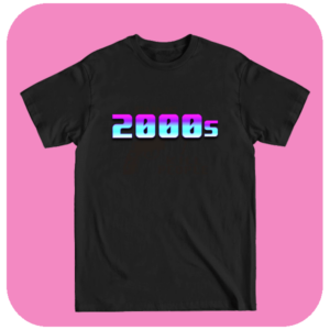 Koszulka Retro Vibes 2000s - Koszulka z Nostalgicznym Akcentem
