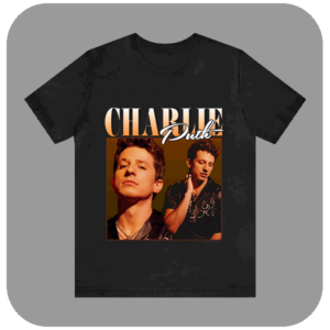 Koszulka z Nadrukiem Charlie Puth – Elegancja Popu w Twoim Stylu