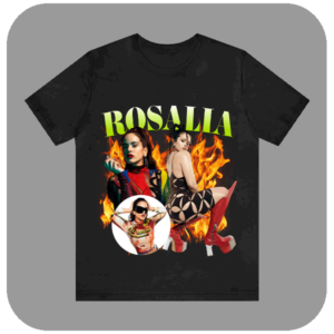 Koszulka Rosalía – Flamenco Fusion w Nowoczesnym Wydaniu