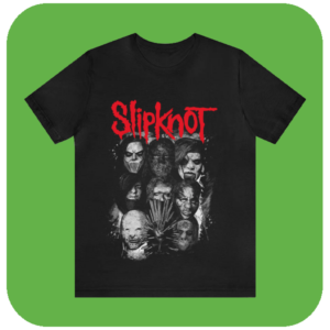 Koszulka Koncertowa Slipknot – Dzika Energia i Niepokorny Styl
