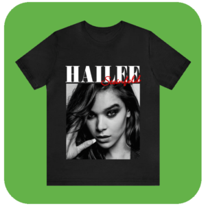 Koszulka Hailee Steinfeld – Modny Tribut dla Fanów Pop Kultury