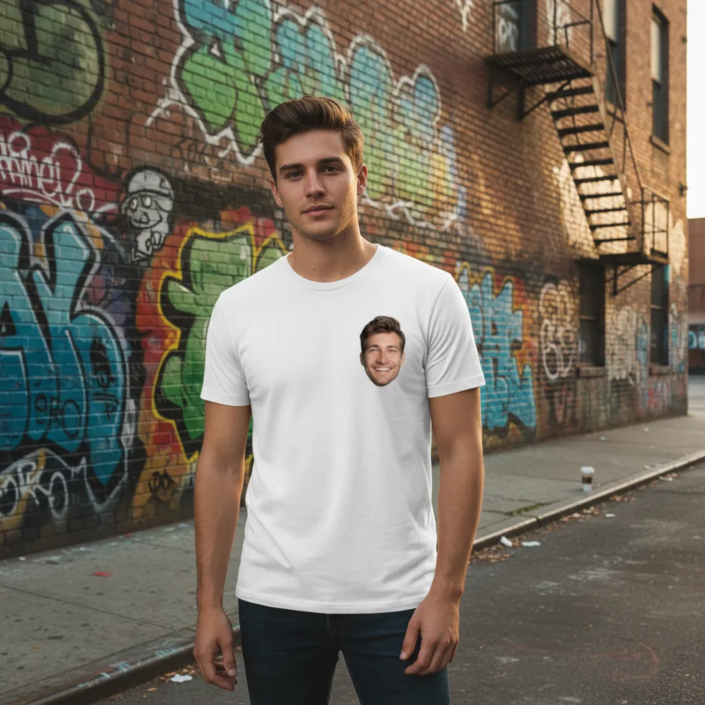 Koszulka z Twoim Zdjęciem Twarzy - obrazek 2