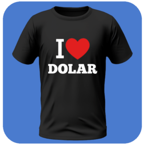 T-shirt I Love Dolar - Koszulka dla Miłośników Siana