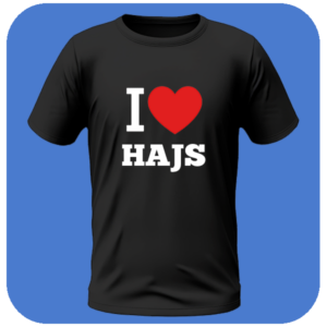 T-shirt I Love Hajs