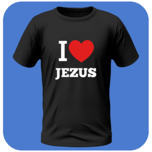 Koszulka I Love Jezus