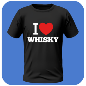 Koszulka I love whisky