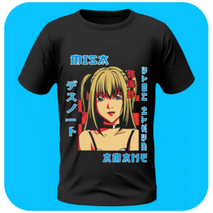 Koszulka Anime Misa Death Note Bootleg