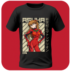 Koszulka Anime Asuka Langley Otaku Bootleg