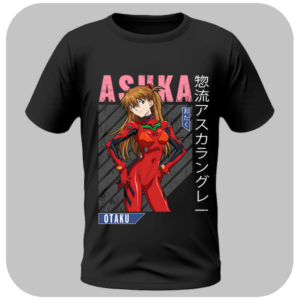 Koszulka Bootleg Asuka Langley - Anime Evangelion