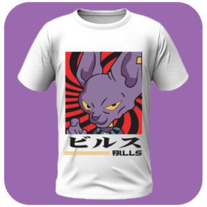 Koszulka Anime Bootleg Bills – Dragon Ball Super