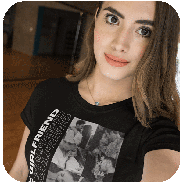 Koszulka Girlfriend z własnym zdjęciem