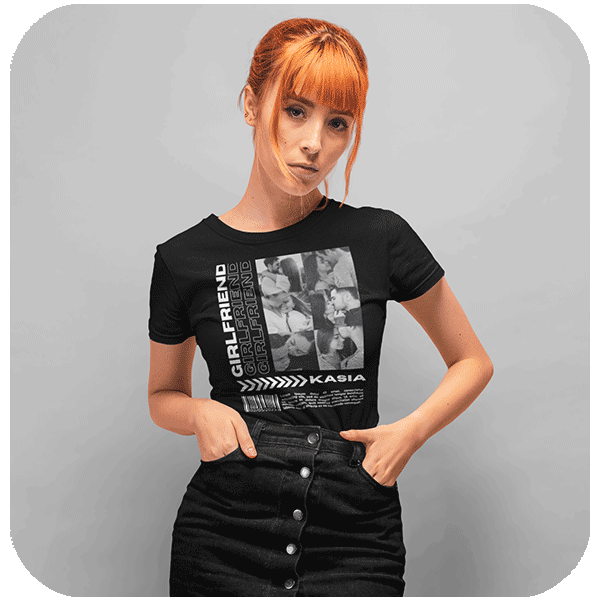 Koszulka Girlfriend z własnym zdjęciem