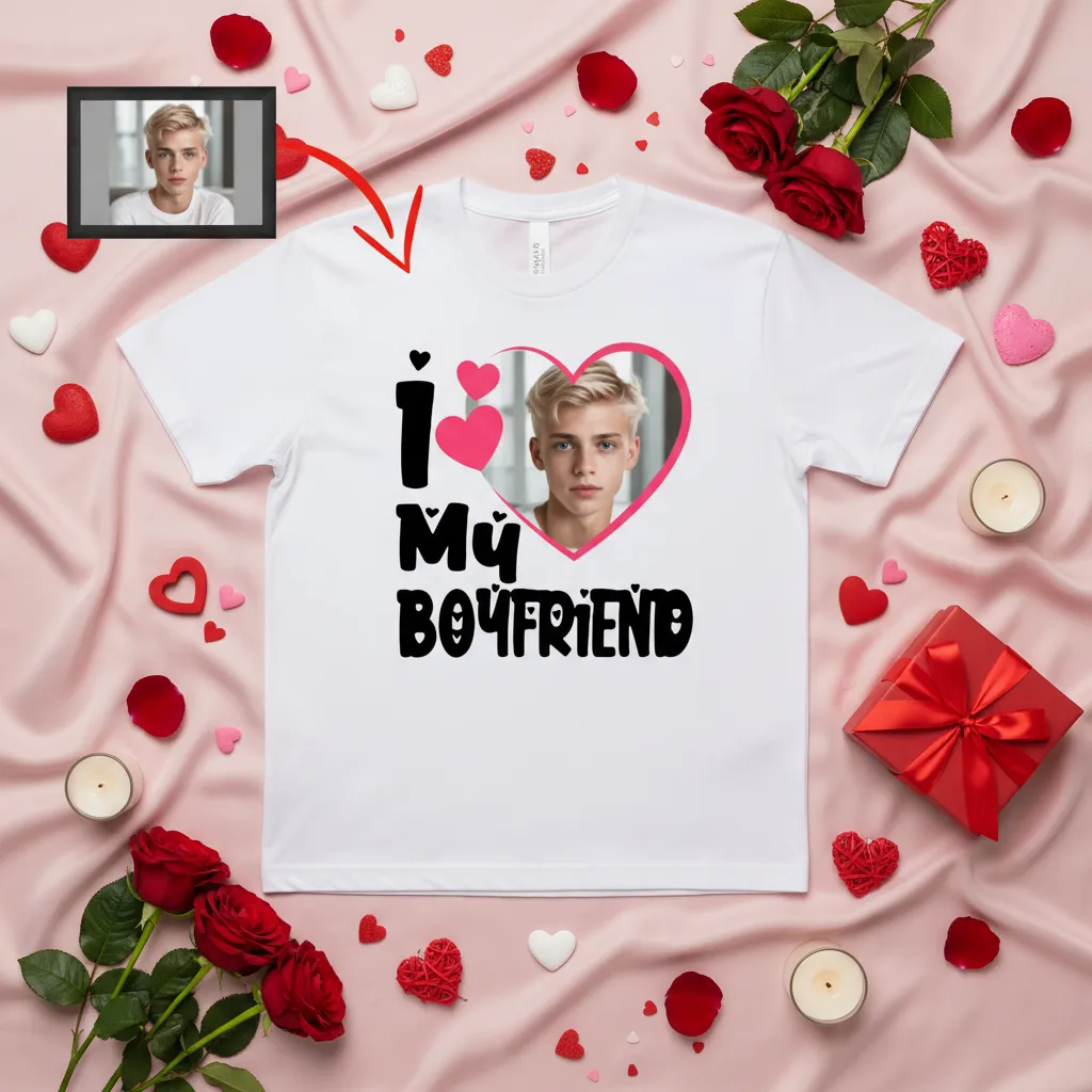 Koszulka I Love My Boyfriend - obrazek 3