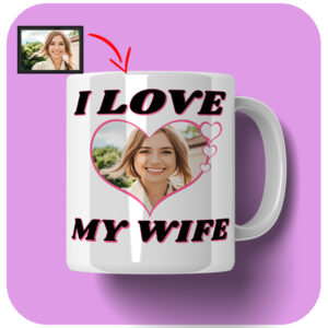 Kubek z Nadrukiem I Love My Wife