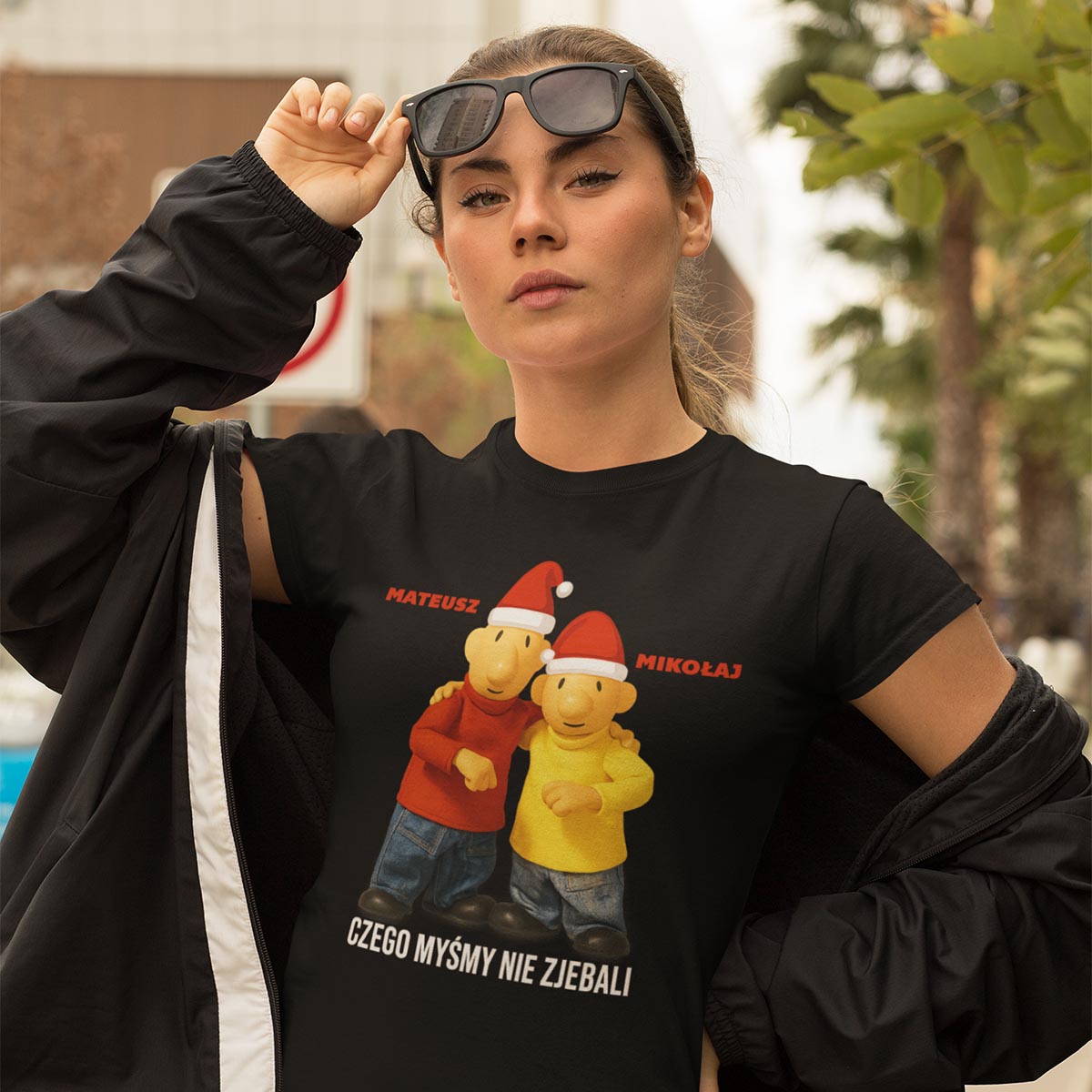 koszulka swiateczna sąsiedzi