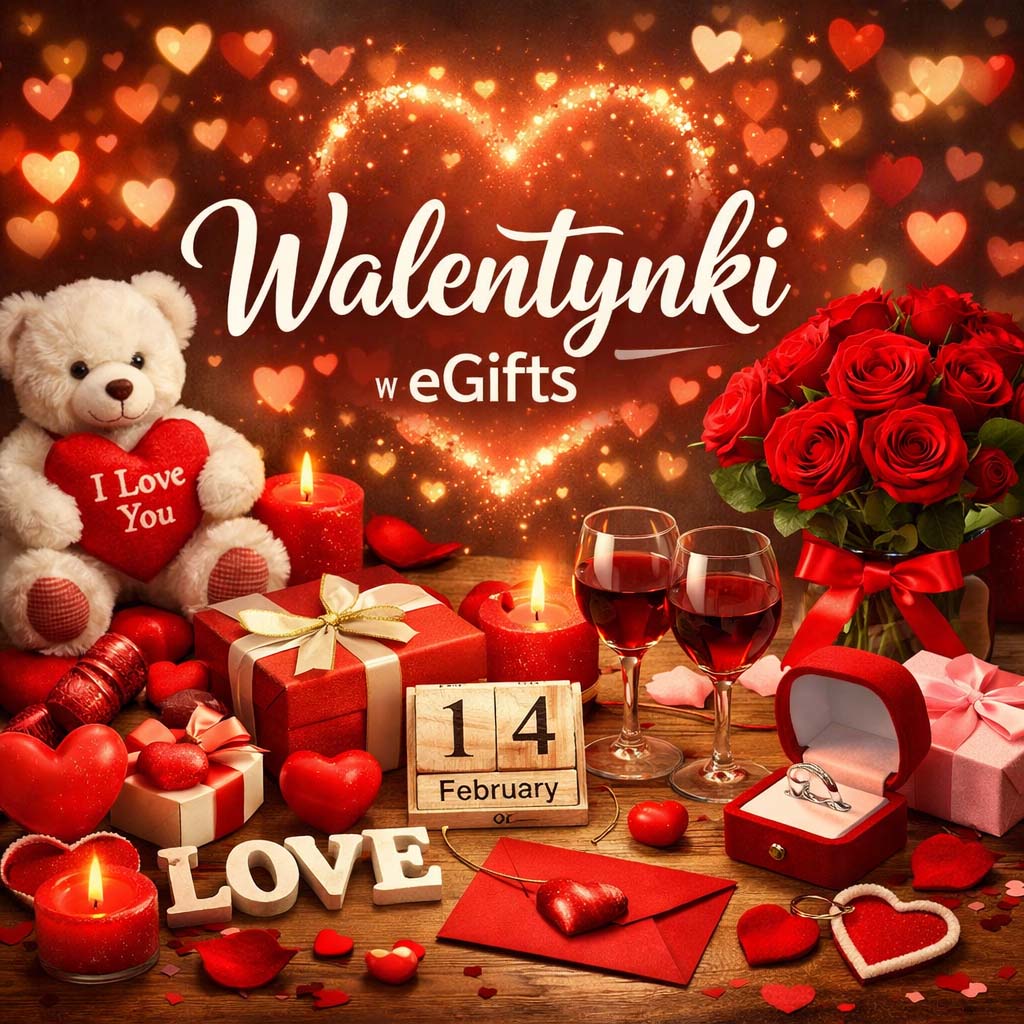 prezent na walentynki